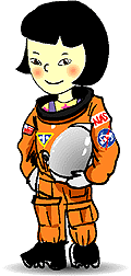 nasa astronaut cartoon